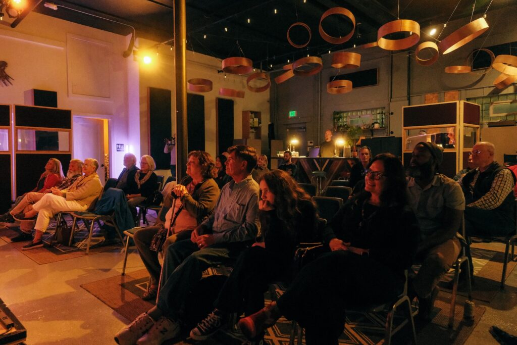 YesWay space with people hanging out 