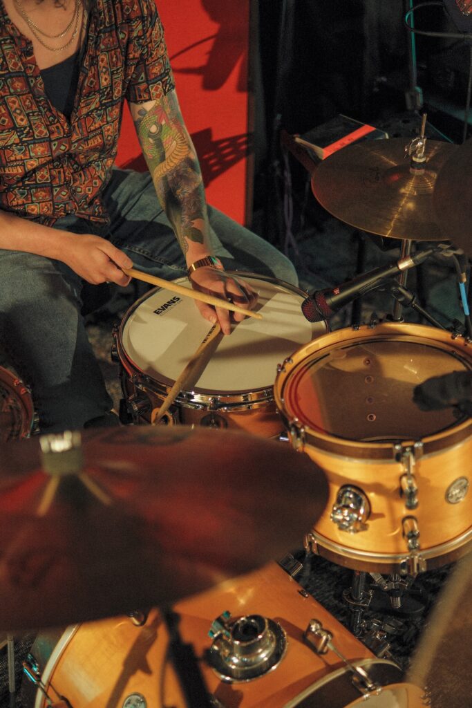 Playing Drums 